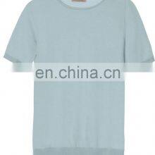 the New Fashion Cashmere T Shirt 100% Cashmere Crew Neck Jumper Sweater Women thumbnail-5