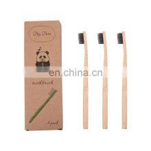 Biodegradable Family Travel Soft Bristles Pack Bamboo Charcoal Toothbrush Pack of 2 thumbnail-3