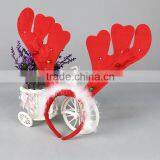 Wholesale Design Christmas Party Small Bell and LED Ornament Antlers Headband thumbnail-3