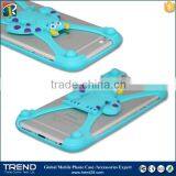 Fit for 1~5 Inches Bear Yellow Monster Universal Silicon Bumper Case for Iphone 6 Quality Choice thumbnail-3