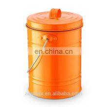 Kitchen Using Compost Bin Garbage Collect Waste Bin 5L Metal Compost Bin With Filter thumbnail-1