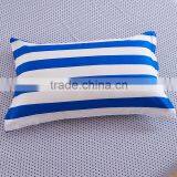 100%cotton Wholesale Price Quilted Bed Sheet Blue and White Stripe Vintage Pillow Case thumbnail-5