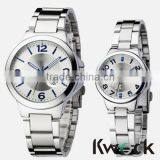 Newest Couple Lovers' Leatheroid Band Quartz Romantic Wrist Watches Men's Women's thumbnail-1