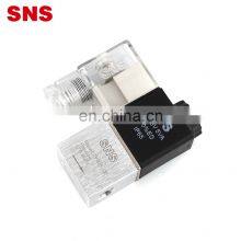 SNS Pneumatic 2V Series 2/2 Way Normally Closed Direct-acting 2V025-08 Air Solenoid Valve thumbnail-2