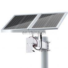 Solar System Off-grid Energy Storage System Lithium Battery for Home Farm Island Outdoor 4G Router Lighting Surveillance Camera