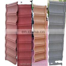 2021 low price hot sale  Popular Stone coated metal steel roof tile colorful roof tiles