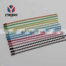 Fashion High Quality Metal Wholesale 3.2mm Ball Chain Colored thumbnail-2