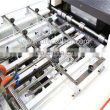 UTM650B Automatic Kraft Gift Paper Packaging Box Window Patching Making Machine With Rotary Plastic Film Cut thumbnail-4