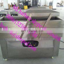Hot Sale Double Chamber Vacuum Packing Machine For Seafood/Salted Meat/Dry Fish/Pork/Beef/Rice From China thumbnail-3