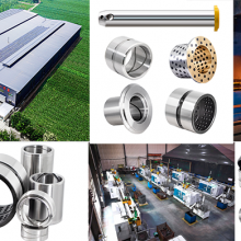 Custom Powder Metallurgy Bimetal Sliding Self Lubricating CNC Service Factory Komatsu Excavator Bushing thumbnail-2