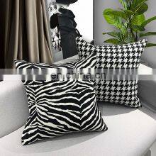Customer Oriented Creative Square Sofa Cotton Luxury Modern Decorative Easter Plaid Nordic Throw Pillow thumbnail-1