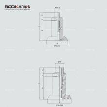 NBR Vaccum Suction Cup Vacuum Sucker Vacuum System Accessories With Connector and Spring Plungers thumbnail-4