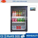 120-1000L Single or Double Glass Door Freezer With Hinged Solid Lid thumbnail-1