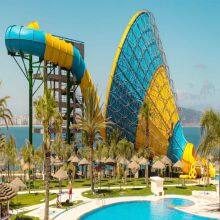 Outdoor Swimming Pool Water Slide Large Outdoor Slide Children's Water Park Water Village Entertainment and Amusement Facilities thumbnail-1