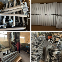 3 in 1 Style Aluminum Trolley Foldable Push Cart 770lbs/250KG Weight Capacity With Inflatable and Solid Rubber Wheels thumbnail-5