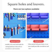 Estantería metálica de alta calidad con barnizado de polvo y cerradura para el almacenamiento de herramientas y piezas de fábrica, adecuada para uso en almacenes e industrias thumbnail-3