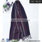 SS 16 Hot Selling Men's Woven Scarf With Striped Pattern thumbnail-2