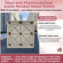 Dedicated Molded Wood Pallets for Sea Freight: Water-Resistant, Mold-Resistant, Fumigation-Free, and Facilitating Rapid Customs Clearance thumbnail-4