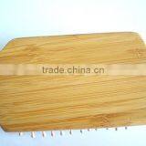 Eco-friendly Natural Bamboo Brush , Wood Pins Custom Paddle Brush thumbnail-6