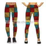 (OEM/ODM Factory)sublimation Leggings Sport Training Lycra Pants Gym Wear Yoga Fit thumbnail-3