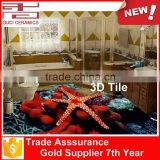 New Beach 3d Design Ceramic Floor Bathroom Tile thumbnail-6