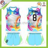 Free Design Custom Volleyball Jersey Sublimation Professional Custom Volleyball Jersey thumbnail-1