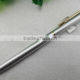 Luxury Design Silvery Advertising Pen Custom Logo Ball Pen
