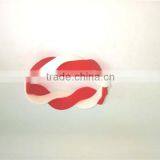 Novetly Eco-friendly Rubber Bracelet Red Cross Silicone Wristband thumbnail-3