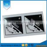 Printing Glossy Coated Paper Covering Flim Adhesive Warning Label For Machine thumbnail-3