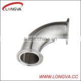 Sanitary ss Pipe Fitting 90 Degree Elbow thumbnail-2