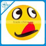 Yellow Printing Antistress Ball pu Foam Printing Balls Crazy pu Stress Printing Balls
