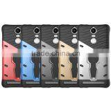 Hot Durable Armor Case for Lenovo K5 Note Hybrid TPU PC Impact-resist Back Cover Case With Active Kickstand thumbnail-5