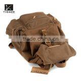 High Quality Vintage Canvas Camera Bag Backpack Travel Rucksack thumbnail-5