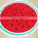 Family Travel Convenient Watermelon Pattern Fashion Beach Towel for Summer thumbnail-6