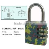 Aluminum padlock unity lock cute combination lock xiaoboshi lock
