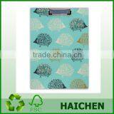 School Supplies Print Clipboard