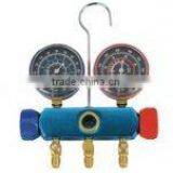 2-valve Piston Valve Manifolds With Sightglass & 1/4 Sae Fittings