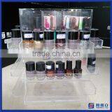 2016 New Item!! Spinning Acrylic Nail Polish Holder / Rotating Acrylic Nail Polish Rack Display thumbnail-4