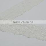 White Stretch Floral Scallop Lace Trim Forl Lingerie Headband Elastic DIY Lace Wide:6cm thumbnail-5