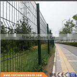 Hot Dipped Galvanized and Pvc Coated Security 3D Curved Welded Wire Panel Fence