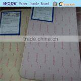 Paper Coating Latex,color Paper Sheet,insole Paper Board for Shoes