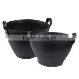 Recycle Tire Rubber Buckets,Hand Made Bucket,Tire Basket,Cement Bucket thumbnail-1