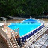 Huge Rectangular Pvc Frame Pool thumbnail-1