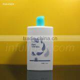 400ml Square Plastic HDPE Bottle With Flip Top Cap thumbnail-1