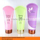 Large Body Lotion Tube Packaging With Arc Edge Sealing