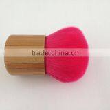 Bamboo Handle Powder Brush,pink Kabuki Makeup Brush thumbnail-1