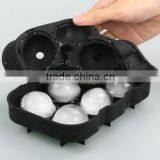 Silicone Round Ice Balls Maker Tray Six Large Sphere Molds Cube Whiskey Cocktails thumbnail-2