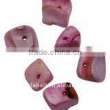 Sea Shell Beads, Dyed, Orchid, About 6~12x4~13x4~6mm, Hole: 2mm, About 620pcs/500g(BSHE-S081-3) thumbnail-1