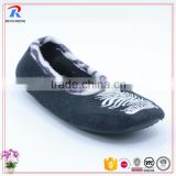 2016 china handmade knitted ballet shoes