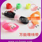 Plastic Blue Qualified Nylon Single Ldeal Magic Secure Cable Tie